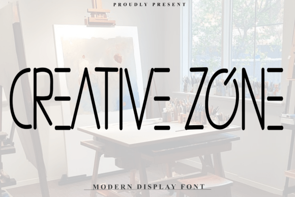 Creative Zone Font - Featured Image