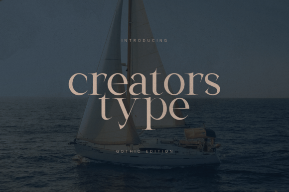 Creators Type Gothic Edition Font - Featured Image