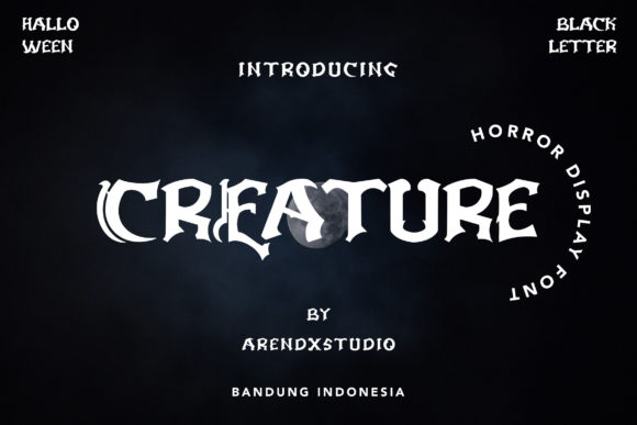 Creature Font - Featured Image