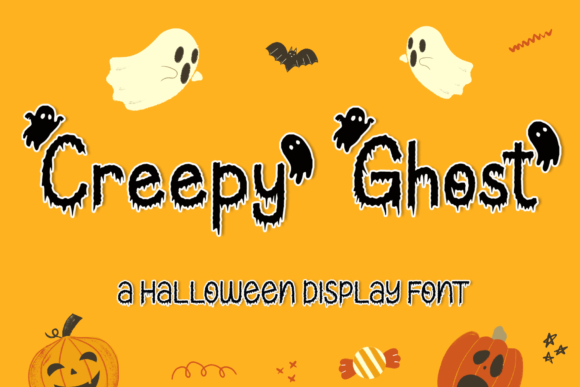 Creepy Ghost Font - Featured Image