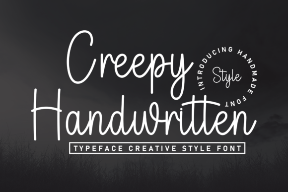Creepy Handwritten Font - Featured Image