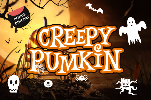 Creepy Pumpkin Font - Featured Image