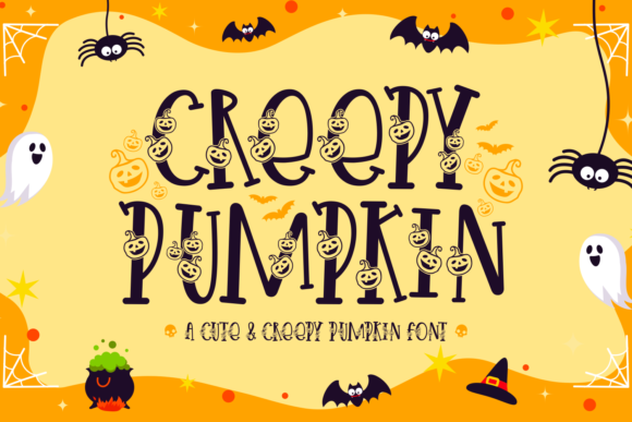 Creepy Pumpkin Font - Featured Image