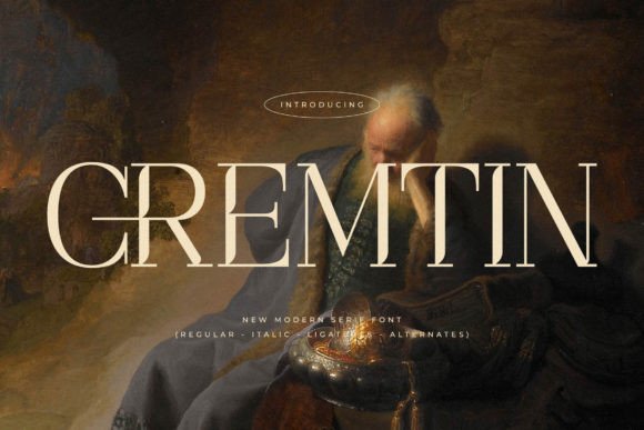 Cremtin Font - Featured Image