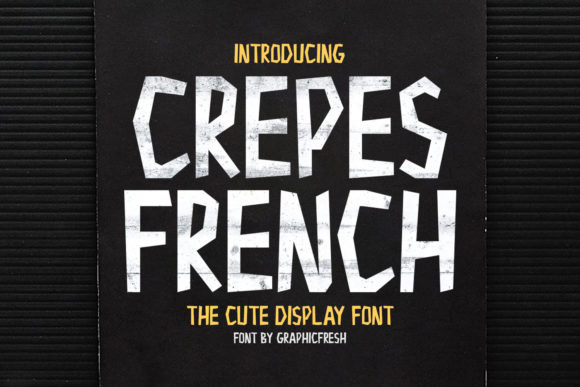 Crepes Font - Featured Image