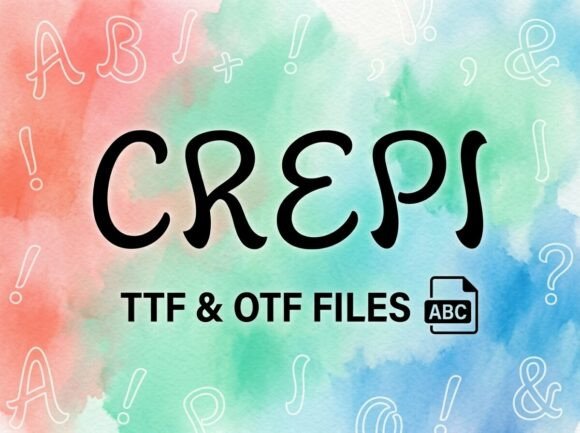 Crepi Font - Featured Image