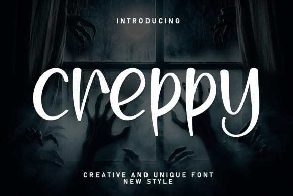 Creppy Font - Featured Image