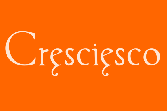 Cresciesco Font - Featured Image