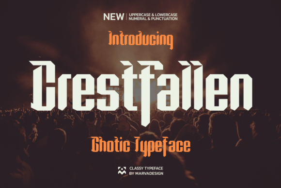 Crestfallen Font - Featured Image