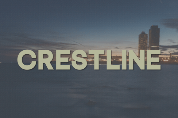 Crestline Font - Featured Image