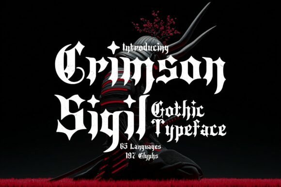 Crimson Sigil Font - Featured Image