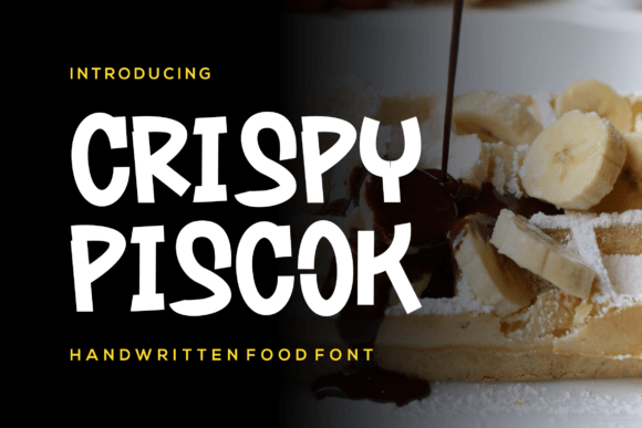 Crispy Piscok Font - Featured Image