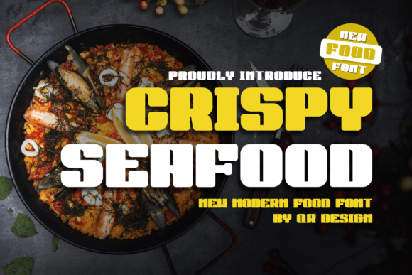 Crispy Seafood Font - Featured Image