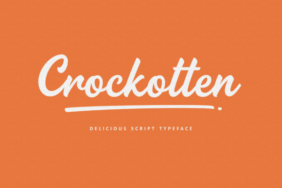 Crockotten Font - Featured Image