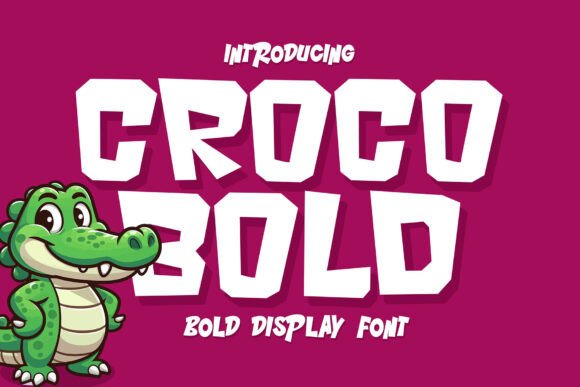 Croco Bold Font - Featured Image