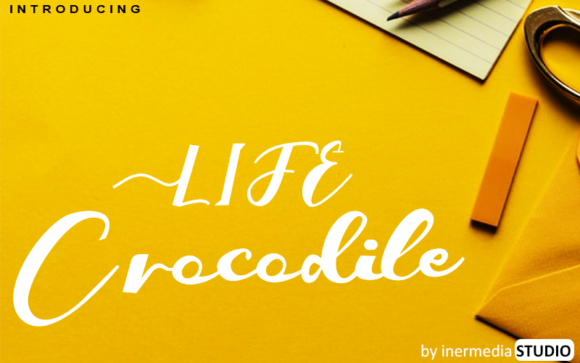 Crocodile Font - Featured Image