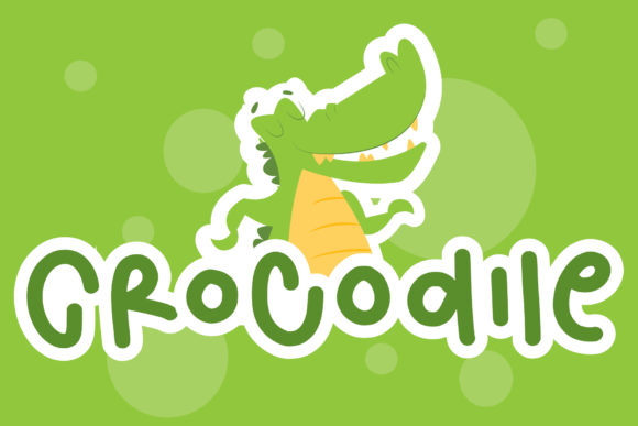 Crocodile Font - Featured Image