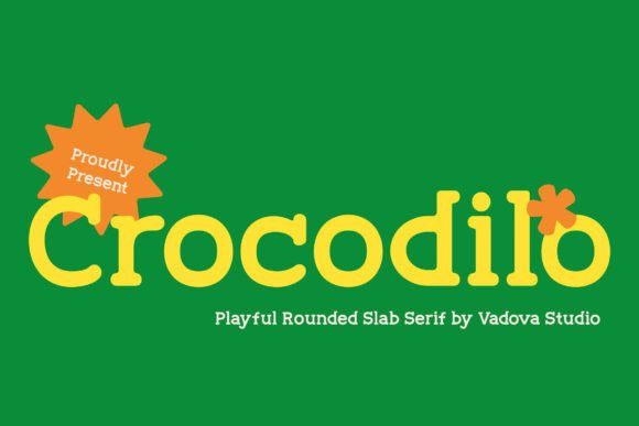 Crocodilo Font - Featured Image