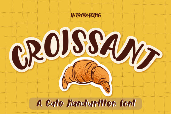 Croissant Font - Featured Image