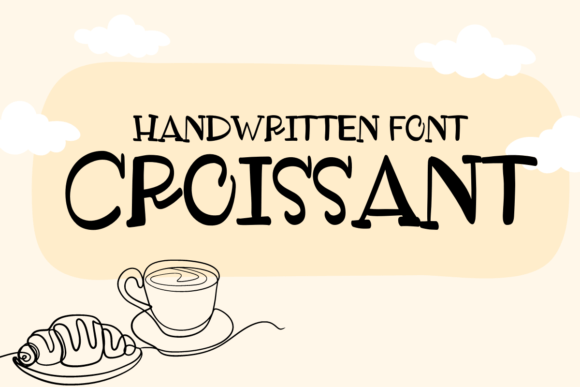 Croissant Font - Featured Image