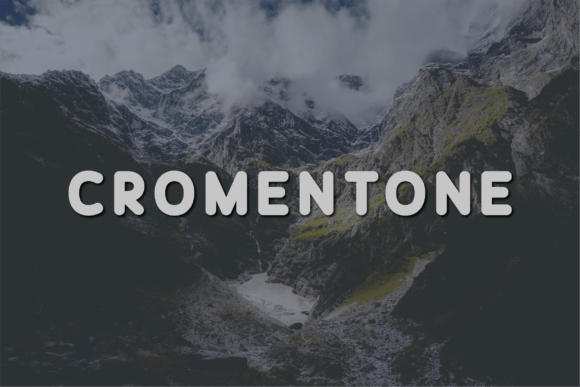 Cromentone Font - Featured Image