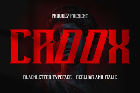 Croox Font - Featured Image