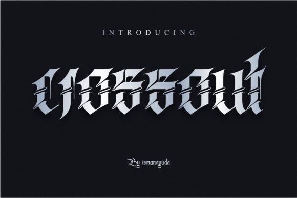 Crossout Font - Featured Image