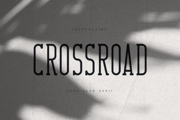 Crossroad Font - Featured Image