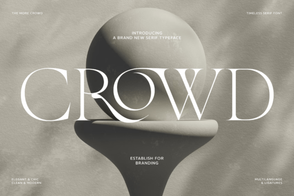 Crowd Font - Featured Image