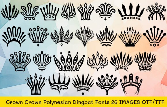 Crown Crown Polynesian Font - Featured Image
