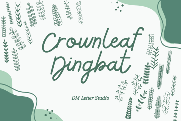 Crownleaf Dingbat Font - Featured Image