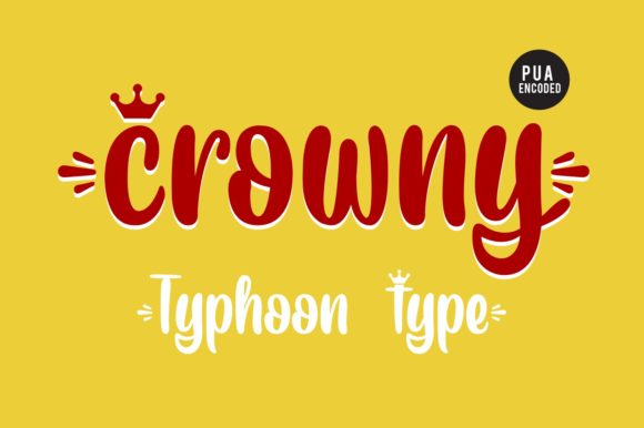 Crowny Font - Featured Image