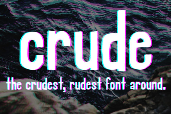 Crude Font - Featured Image