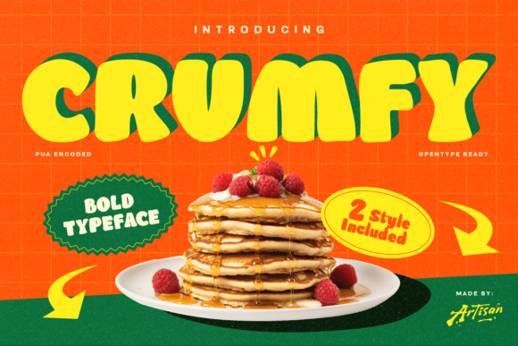 Crumfy Font - Featured Image