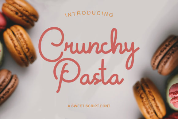 Crunchy Pasta Font - Featured Image