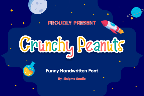 Crunchy Peanuts Font - Featured Image