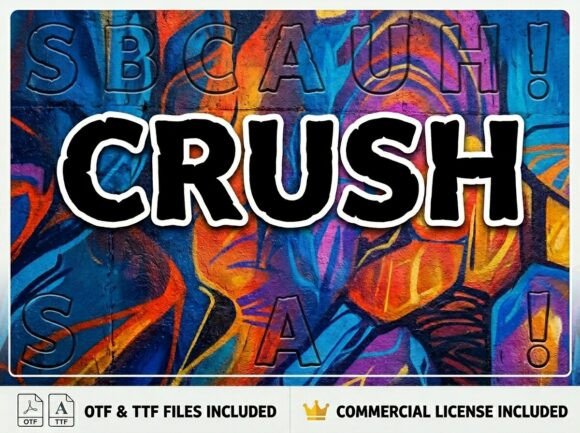Crush Font - Featured Image
