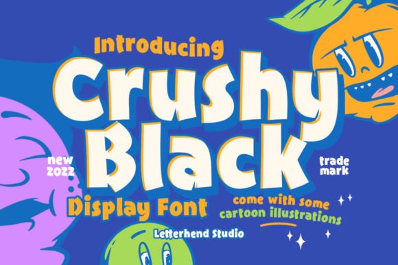 Crushy Black Font - Featured Image