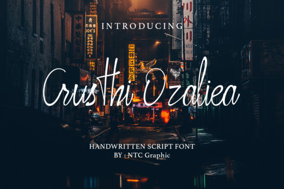 Crusthi Ozaliea Font - Featured Image
