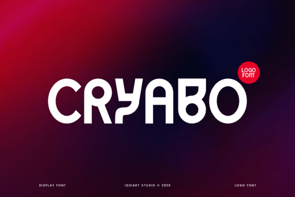 Cryabo Font - Featured Image