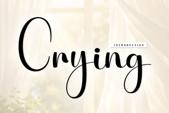 Crying Font - Featured Image