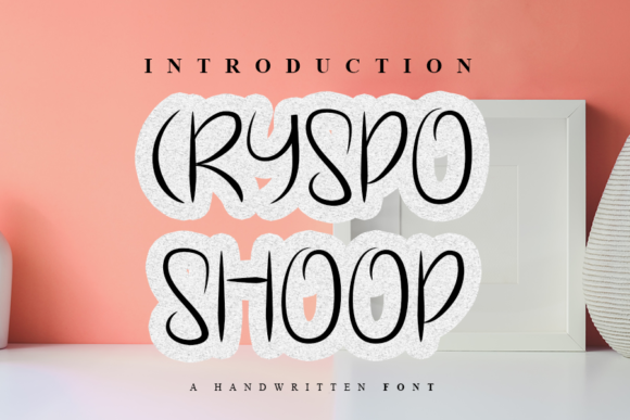 Cryspo Shoop Font - Featured Image