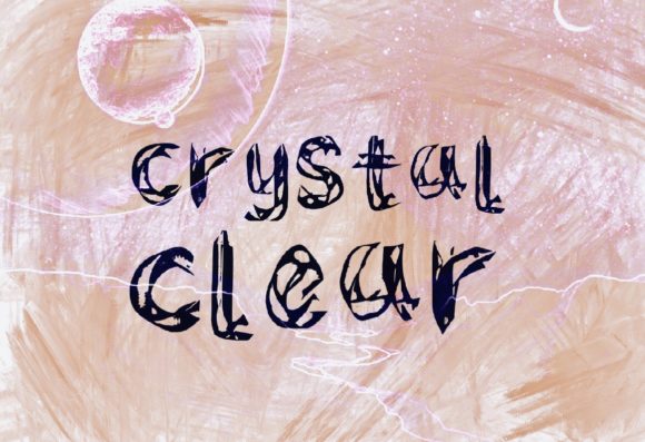 Crystal Clear Font - Featured Image