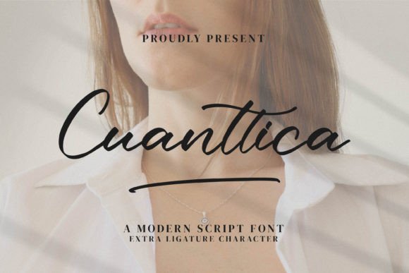 Cuanttica Font - Featured Image
