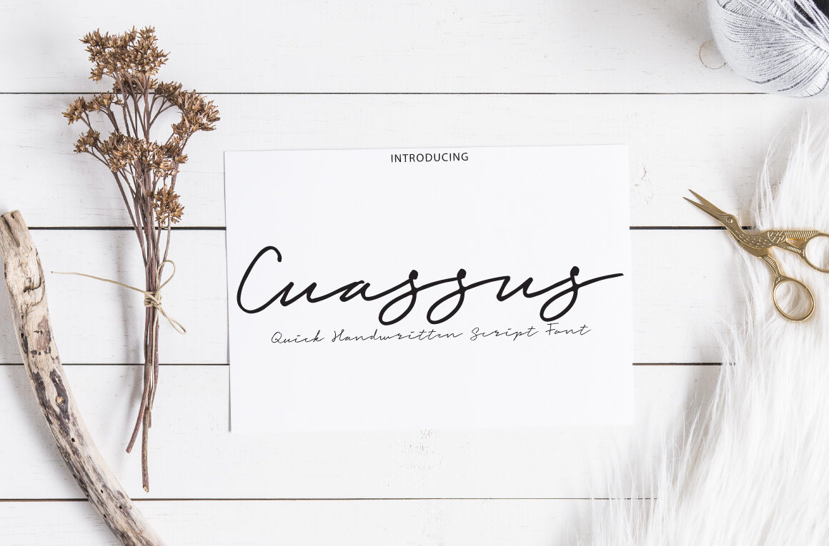 Cuassus Font - Featured Image