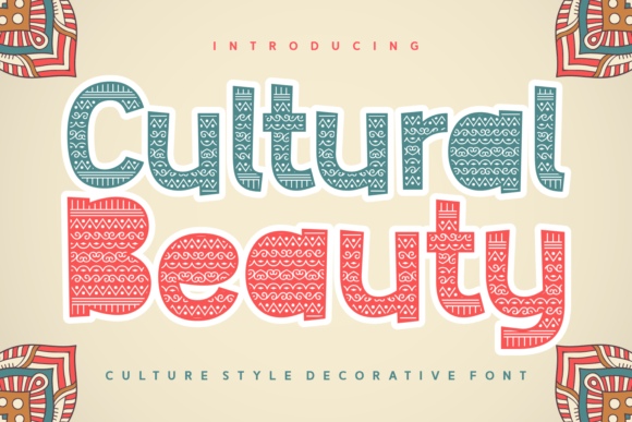 Cultural Beauty Font - Featured Image