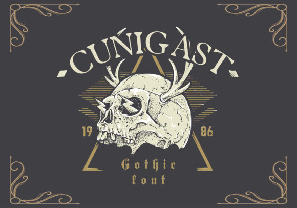 Cunigast Font - Featured Image