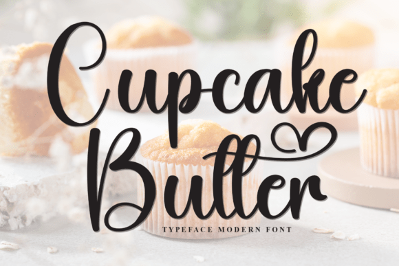 Cupcake Butter Font - Featured Image
