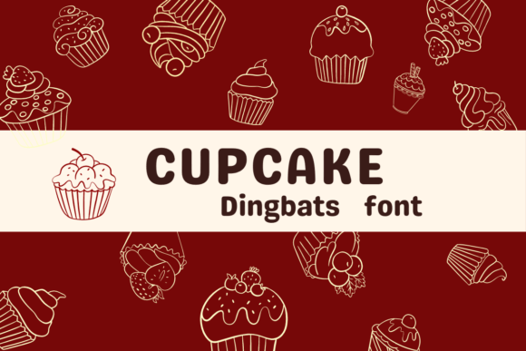 Cupcake Font - Featured Image