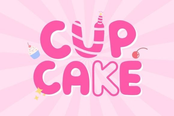 Cupcake Font - Featured Image